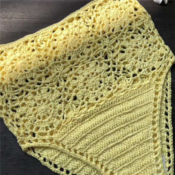 Daisy Connection High Waist Crochet Bikin Bottons - Picture 3 of 5